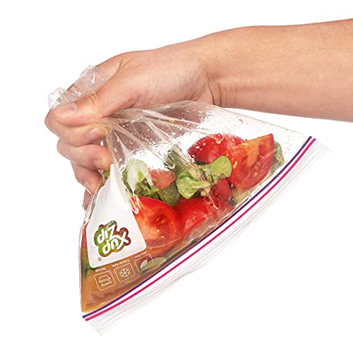 XupZip® Medium Zip Lock Freezer Bags, 2.27L