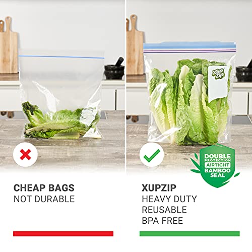 40 X Premium Food Storage Freezer Bags By ® - Large UK Gallon Si