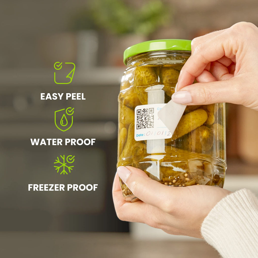 XupZip® Freezer Storage Labels